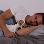 Darf ein Jack Russell mit ins Bett? Zusammen Schlafen fördert die Bindung.